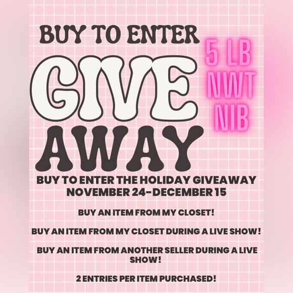 Other - 🎄HOLIDAY GIVEAWAY🎄🎁BUY TO ENTER🎁